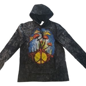 Tshirt No Time Stonewashed Mushroom Sizes M L XL